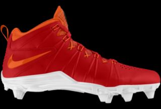 Nike Huarache 4 LX D iD Custom Mens Lacrosse Cleats   Red
