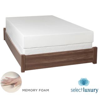 Select Luxury Home Rv 8 inch Queen Short size Memory Foam Mattress