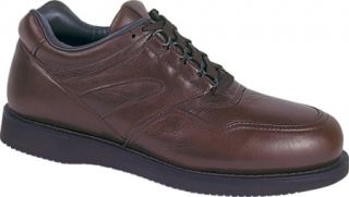 Mens Drew Tracker   Brown Leather Diabetic Shoes