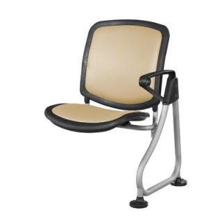 OFM ReadyLink Add On Seat 211 Seat/Back Color Peach, Finish Silver