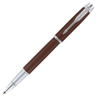 Parker Im Cocao Ct Fine Writing Roller Ball Pen (Black Point Type Medium Tip Type Conical Grip Type Smooth Visible Ink Supply No Refillable Yes Retractable No Pocket Clip Yes  )