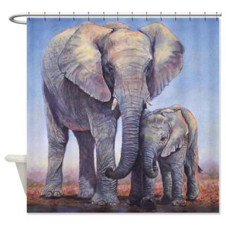  Elephants Baby Bumper   Shower Curtain  Use code FREECART at Checkout
