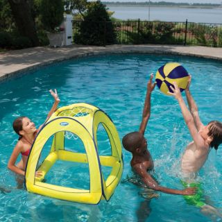 Swimways Giant Spring Jam Basketball Pool Toy Multicolor   12201