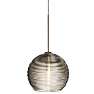 Besa Lighting BEL 1XP 461502 BR Kristall 6 1 Light Pendant