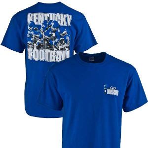 Kentucky Wildcats NCAA Raised Helmet T Shirt