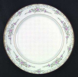 Gorham Buttercup (New, 1994) Dinner Plate, Fine China Dinnerware   Pink Flowers,