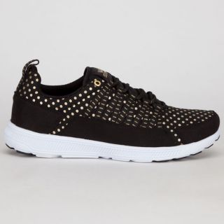 Owen Womes Shoes Black/Gold/White In Sizes 7, 10, 6, 8, 7.5, 6.5, 8.5, 9