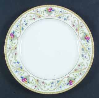 Eschenbach Esc23 Dinner Plate, Fine China Dinnerware   Baskets, Flowers, Scrolls