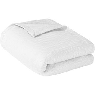 Premier Comfort Liquid Cotton Blanket, White