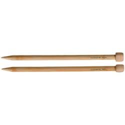 Clover Bamboo Single Point Knitting Needles (7Dimensions 9 inches longThe more you knit with them, the smoother they become to the touchNeedles are 60 percent lighter than aluminum of same sizeImported )