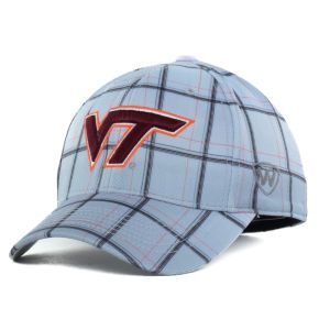 Virginia Tech Hokies Top of the World NCAA Fuse Plaid One Fit Cap
