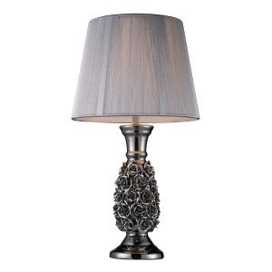 Dimond Lighting DMD D1447 Roseto Table Lamp with Silver String Shade