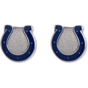 Indianapolis Colts AMINCO INC. Logo Post Earrings