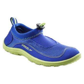 Speedo Junior Boys Surfwalker Water Shoes Royal & Lime   Small