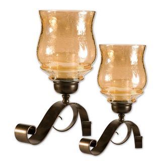 Joselyn Bronze Candleholders (set Of 2)