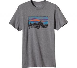 Mens Patagonia Vintage 73 Logo T Shirt   Gravel Heather T Shirts