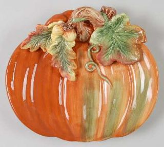 Spode Harvest Figural Collection Tidbit, Fine China Dinnerware   Pumpkin,Turkey,