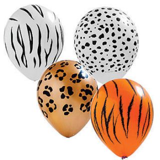 Assorted Animal Print Balloons