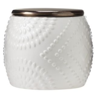 Threshold Ceramic Cookie Jar   Shell White