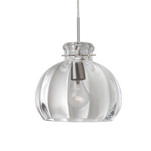 Besa Lighting BEL 1JT 464488 PLU SN Pinta 10 1 Light Pendant