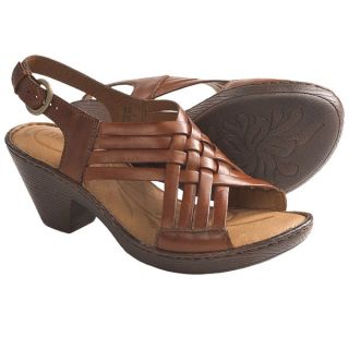 Born Carrine Sandals   Leather (For Women)   BAG PIPE FULL GRAIN (6 )