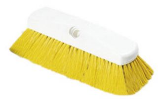 Carlisle 10 Flo Thru Brush   Plastic/Nylex, Yellow