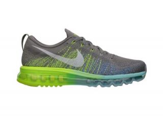 Nike Flyknit Air Max Womens Running Shoes   Light Charcoal