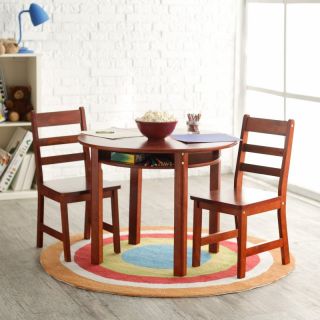 Lipper Childrens Round Table and Chair Set   524W