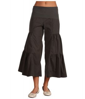 XCVI Cropped Side Tier Palazzo Womens Casual Pants (Multi)
