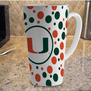Miami Hurricanes 16oz Latte Mug