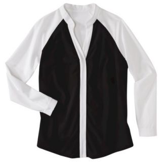 Liz Lange for Target Maternity Long Sleeve Shirt  Black/White M