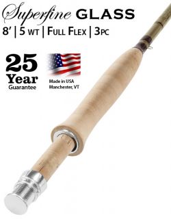 Superfine Glass 5 weight 8 Fly Rod