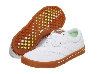 Nike Lunar Swingtip   Leather Mens Golf Shoes (White)