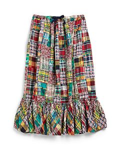 Ralph Lauren Girls Patchwork Maxi Skirt   Color
