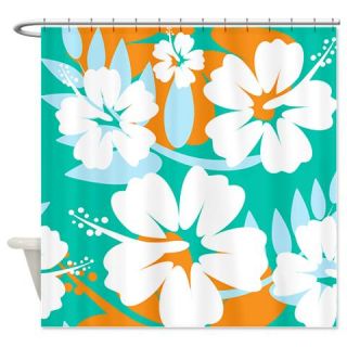  Hibiscus Shower Curtain  Use code FREECART at Checkout
