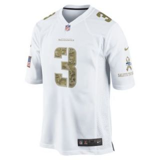 NFL Salute to Service Seattle Seahawks (Russell Wilson) Mens Football Game Jers