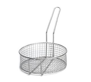 Tablecraft Stainless Steel Cooking Basket, 10 1/2 x 3 1/2 in Round