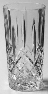 Royal Crystal Rock Soprano Highball Glass   Cut Criss Cross Design On Bowl