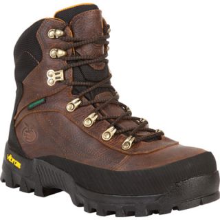 Georgia Crossridge Waterproof Hiker Work Boot   Dark Brown, Size 9 Wide, Model#