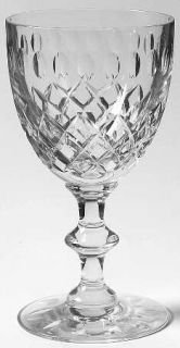 Hawkes Wickham Wine Glass   Stem #7330, Cut