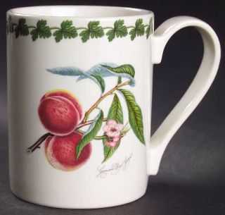 Portmeirion Pomona Mug with Laurel Band, Fine China Dinnerware   Fruit And Flowe