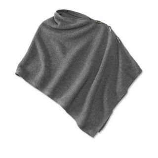 Waffle Button Wrap, Heathered Gray