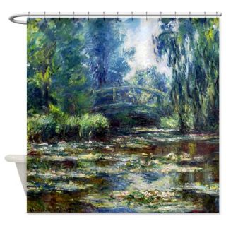  Monet Bridge Over Water Lily Pond Shower Curtain  Use code FREECART at Checkout