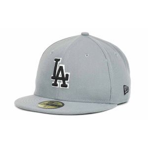 Los Angeles Dodgers New Era MLB Youth Gray Black and White 59FIFTY