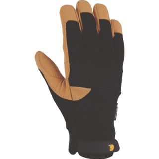 Carhartt Flex Tough Work Gloves   Black/Barley, XL, Model# A532