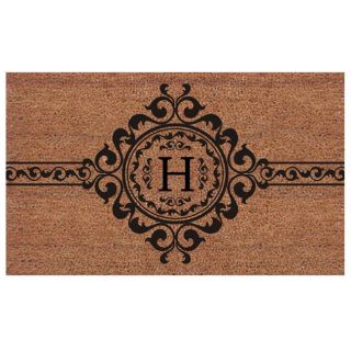 Handmade Garbo Extra thick Monogrammed Doormat (2 X 3)