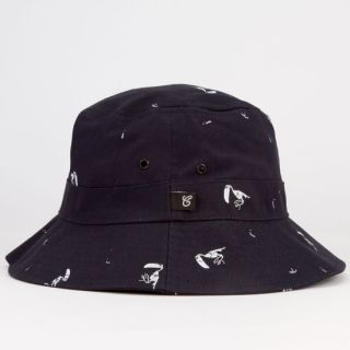 All Over Mens Bucket Hat Navy One Size For Men 232694210