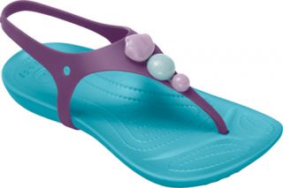 Infant/Toddler Girls Crocs Aliana   Lilac/Aqua Casual Shoes