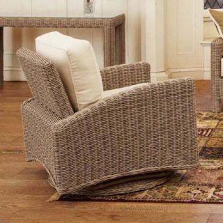 Anacara Pacifica All Weather Wicker Swivel Lounge Chair Multicolor   6501DW 