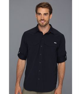 Columbia Silver Ridge L/S Mens Long Sleeve Button Up (Navy)
